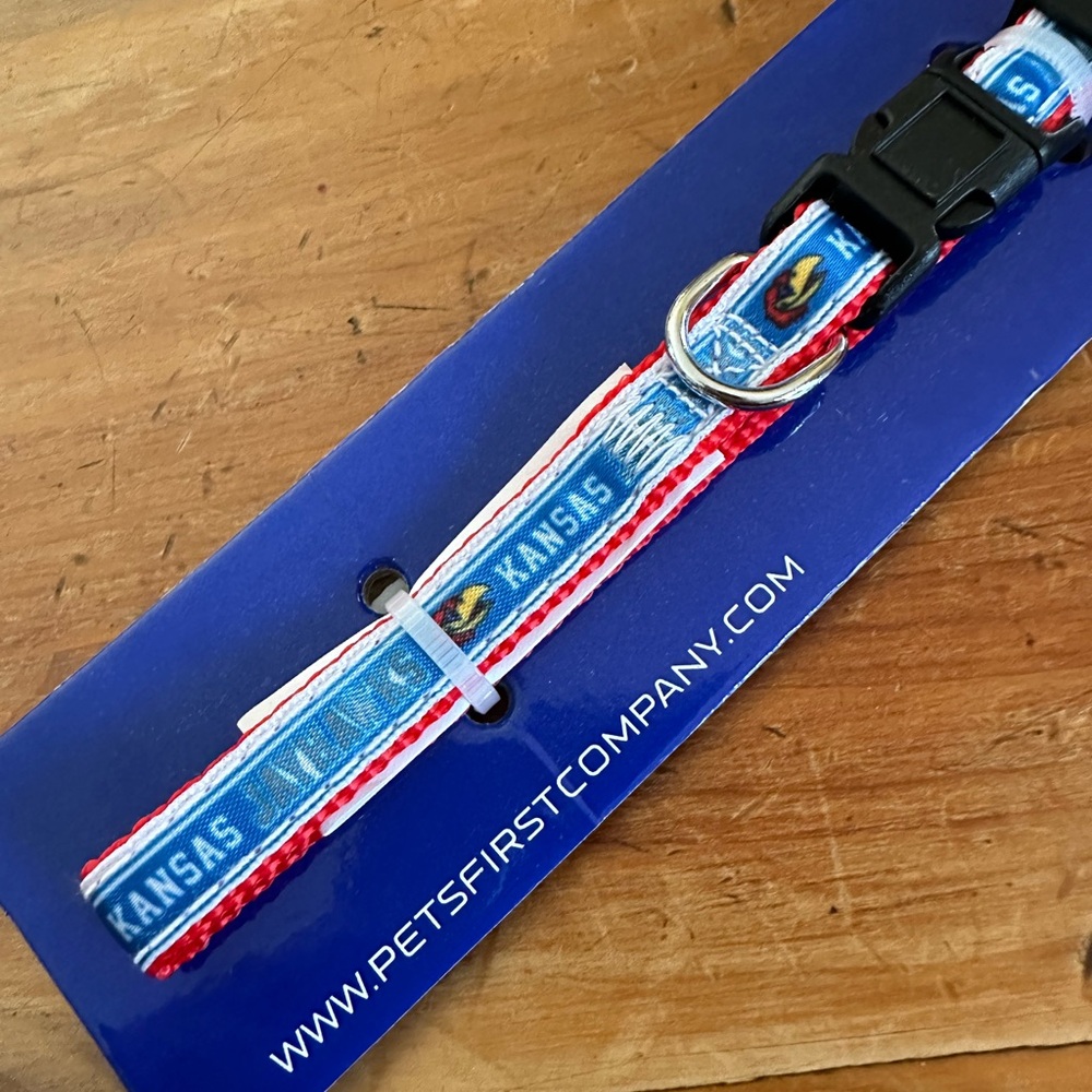Kansas Jayhawks Dog Collar